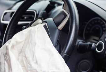 deployed air-bag