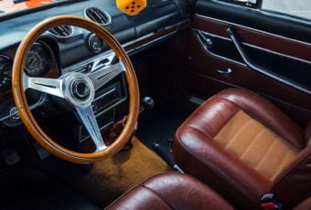 Collector car in storage